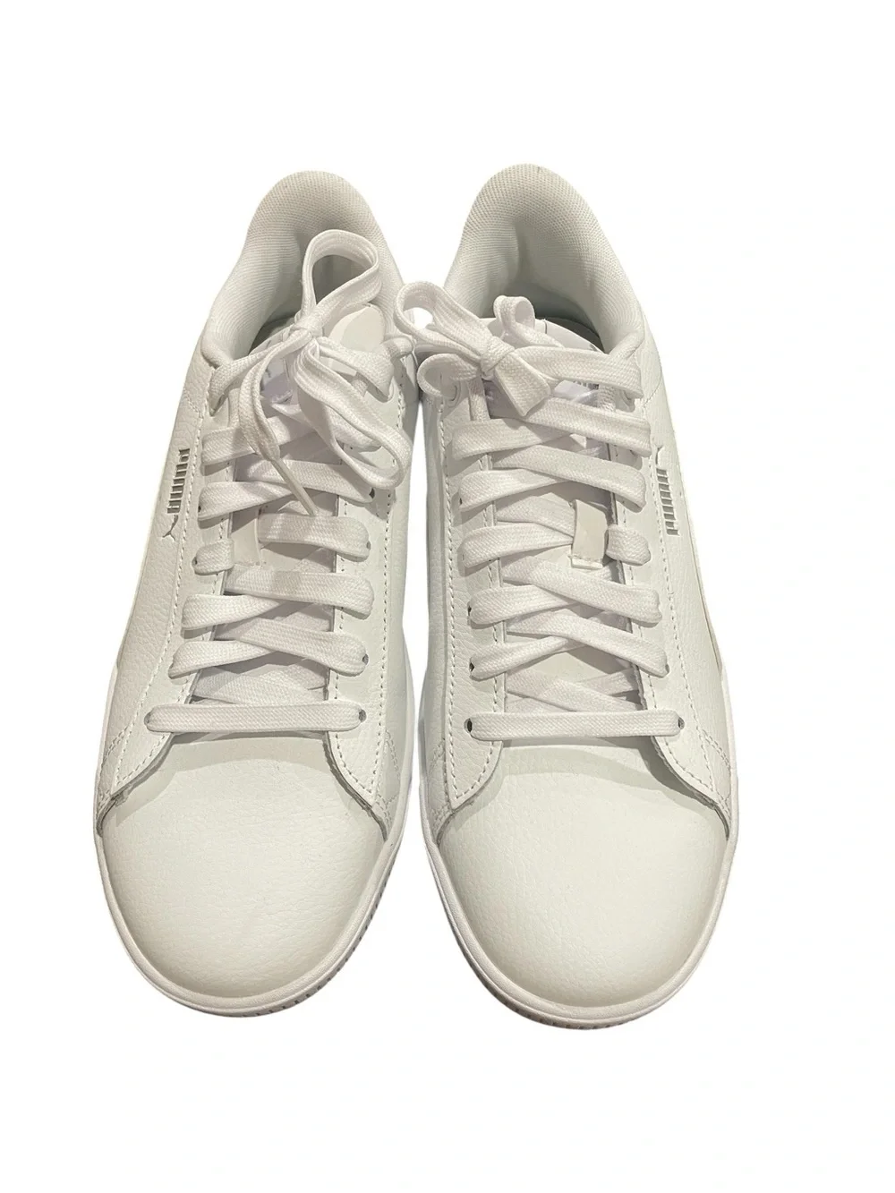 Puma Women's White Low-Top Lace-Up Sneakers Size 9.5